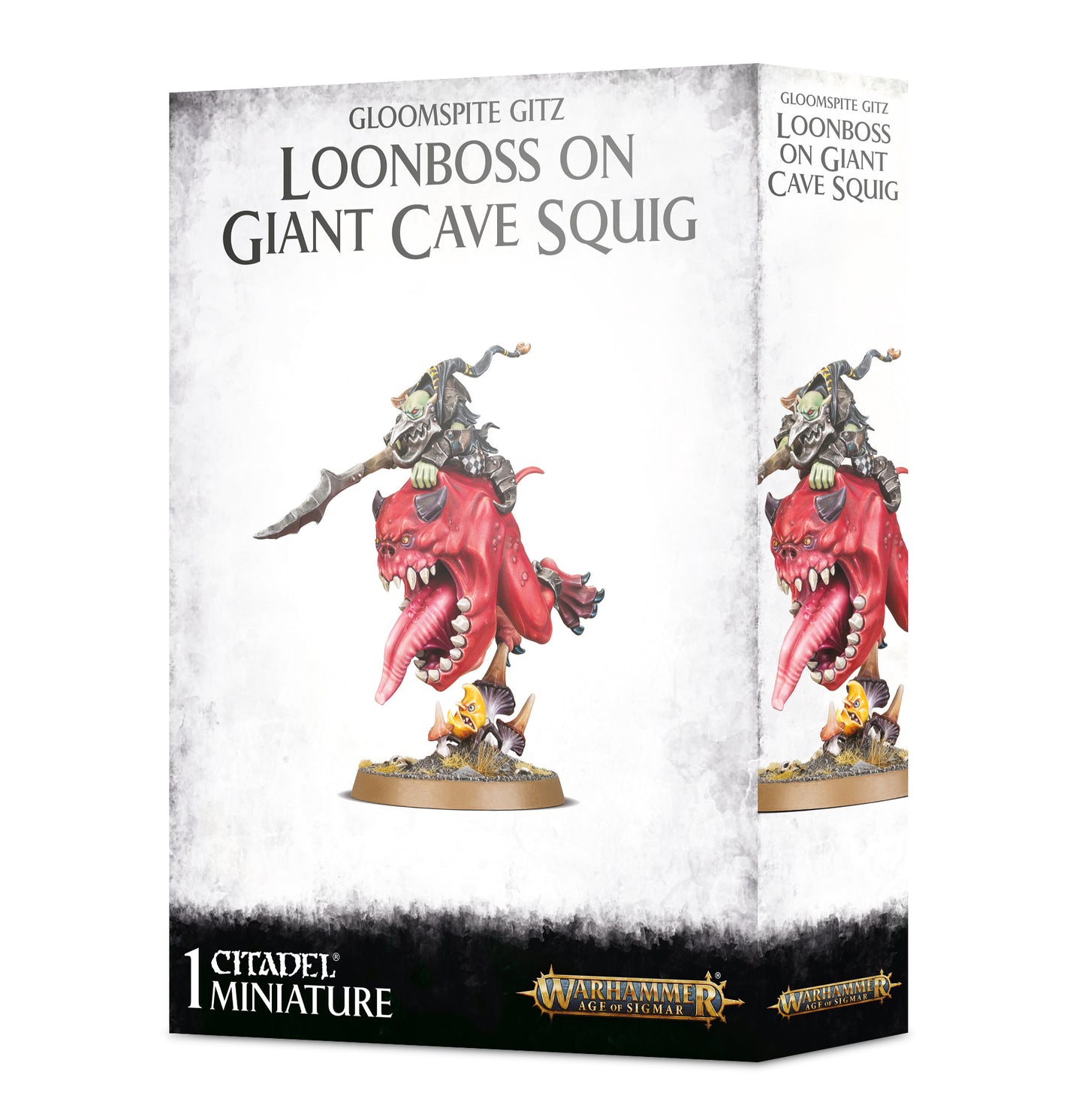 Gloomspite Gitz: Loonboss of Giant Cave Squig