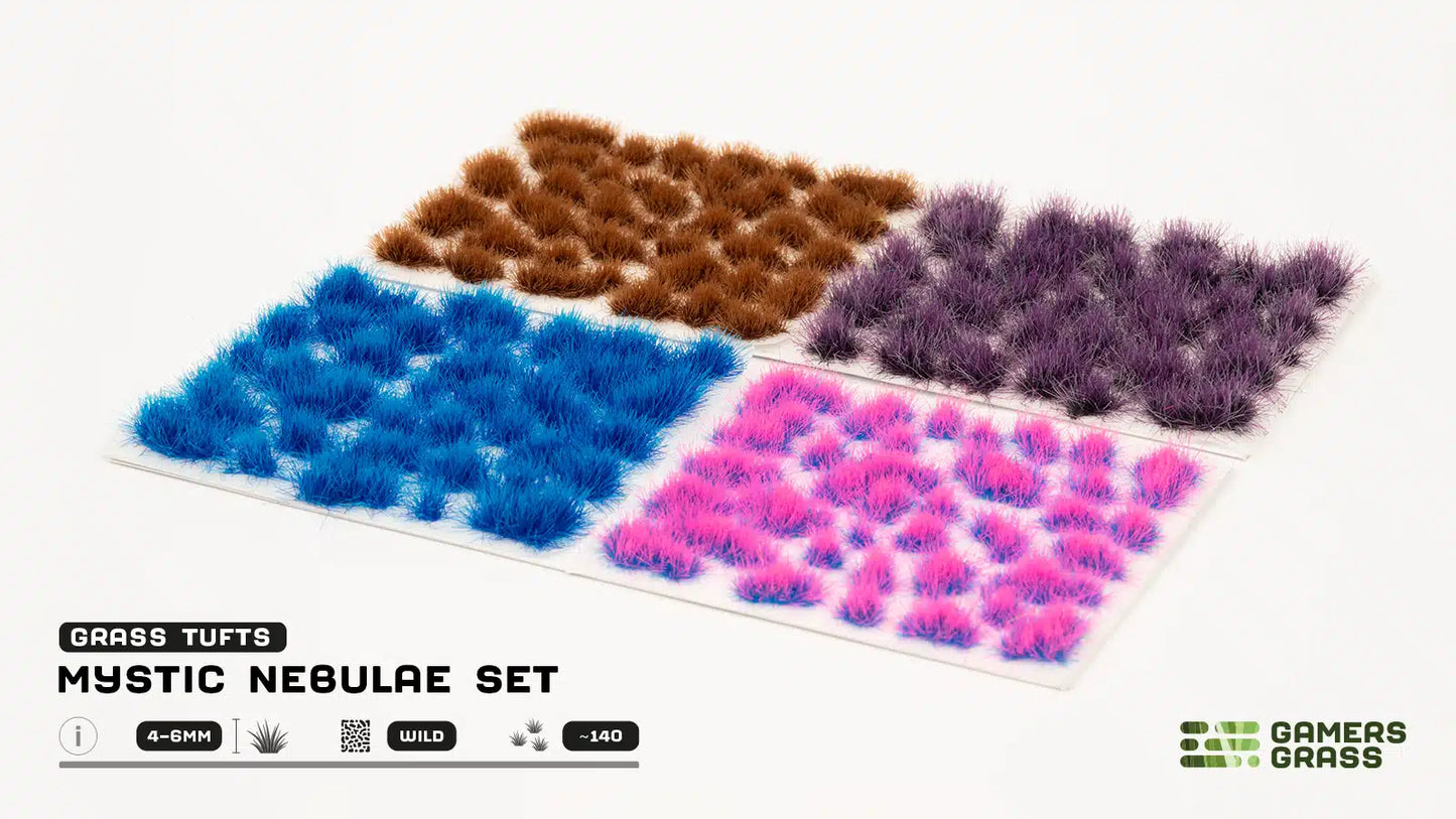 Grass Tuft Set: Mystic Nebulae Set- Wild