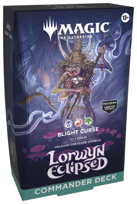 MTG: Lorwyn Eclipsed Blight Curse Commander Deck