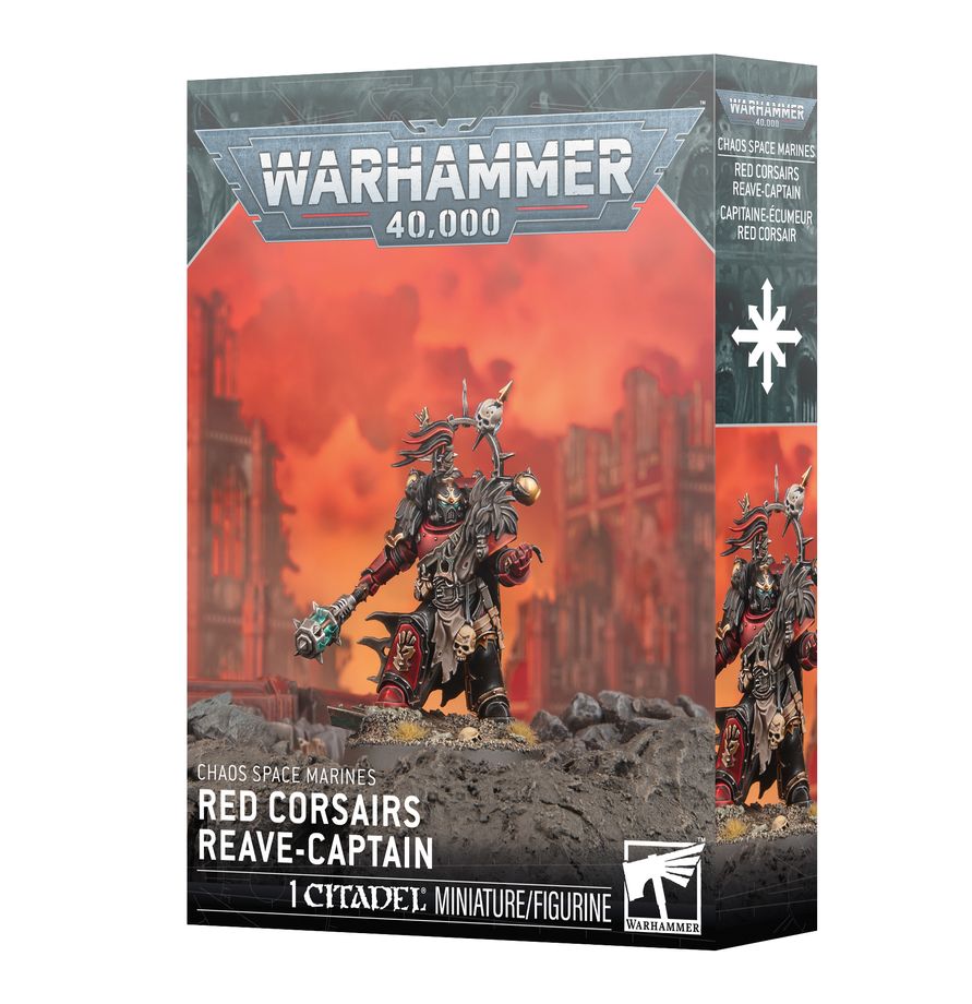 Chaos Space Marines: Red Corsair Reave-Captain