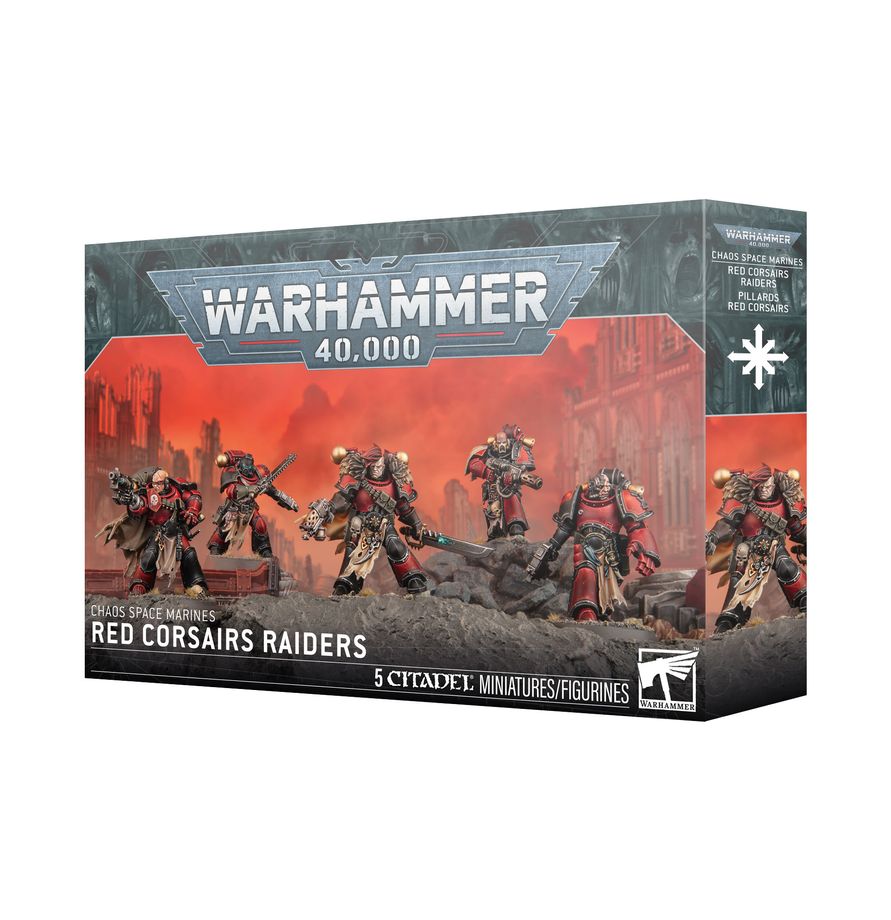 Chaos Space Marines: Red Corsair Raiders