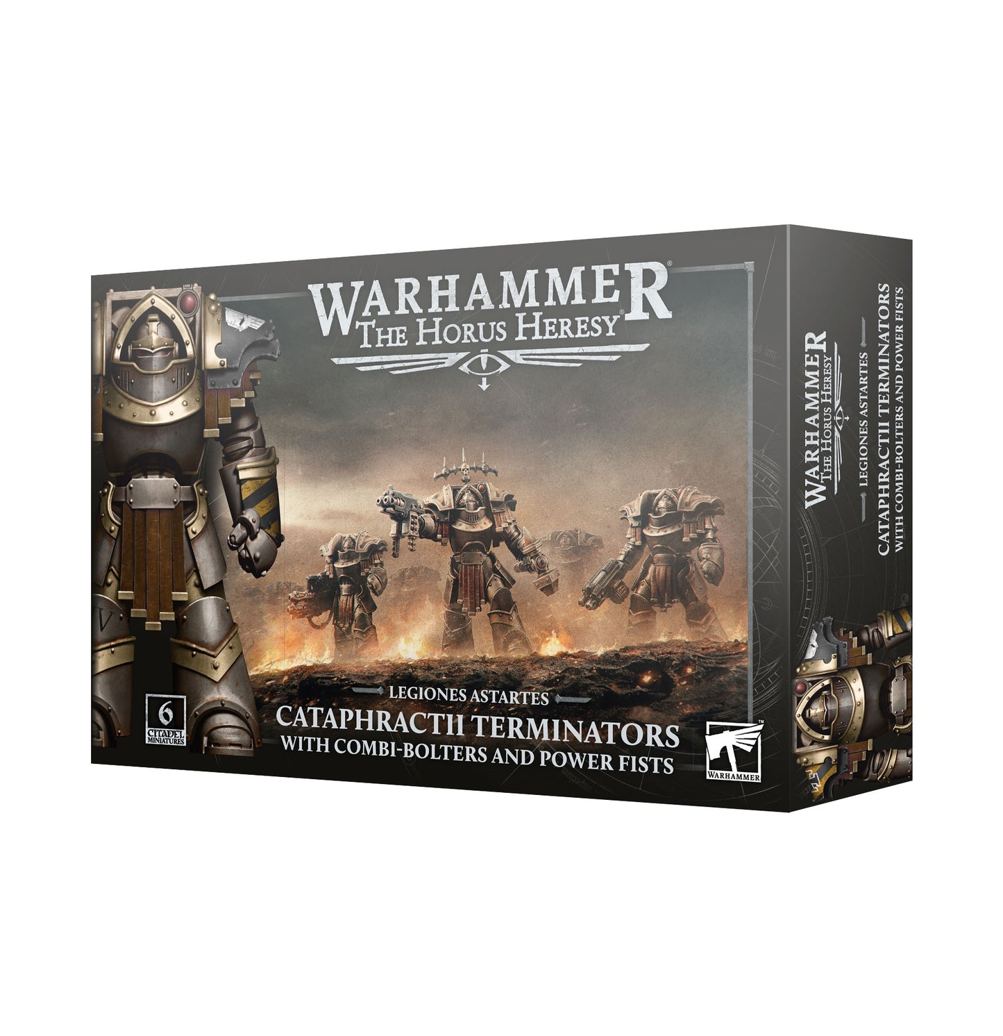 Horus Heresy: Cataphractii Terminators: Power Fist and Combi-Bolters
