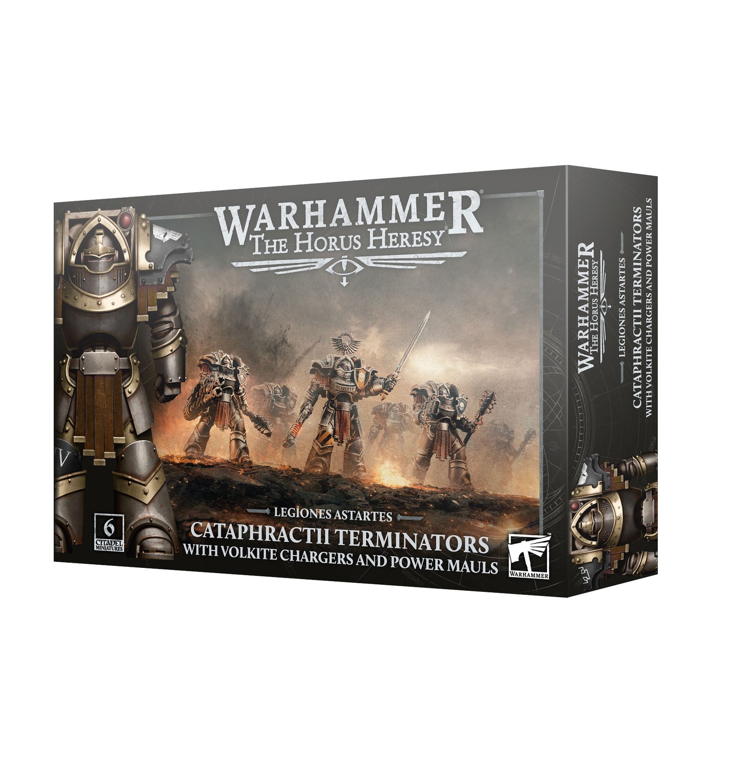 Legiones Astartes: Cataphratii Terminators: Power Mauls and Volkite Chargers
