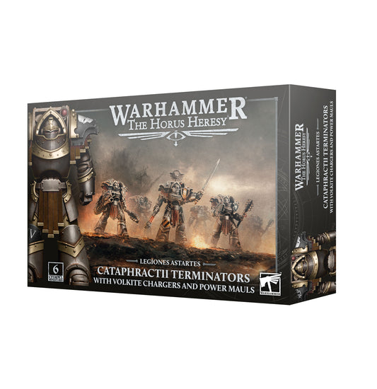 Legiones Astartes: Cataphratii Terminators: Power Mauls and Volkite Chargers